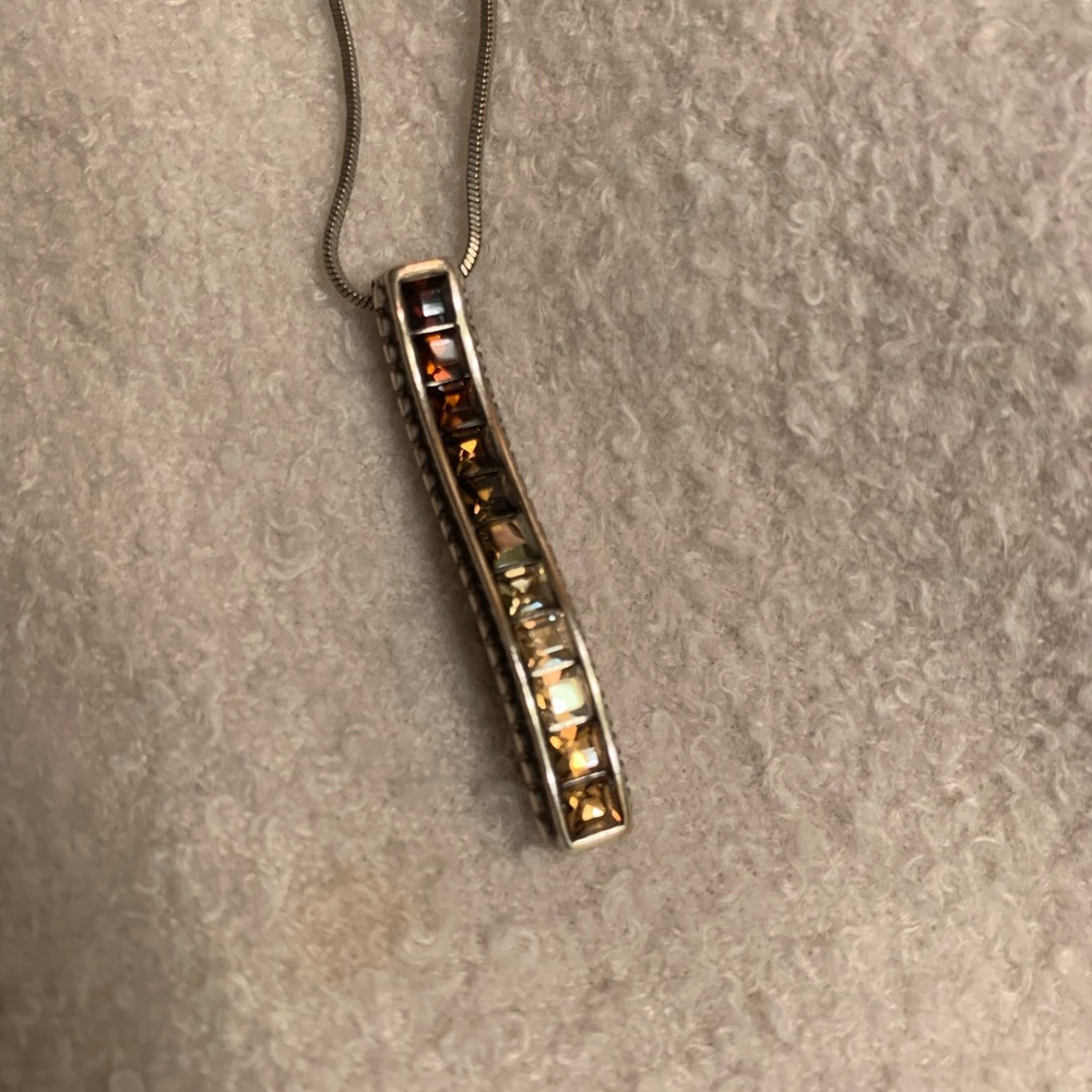Brighton bar necklace